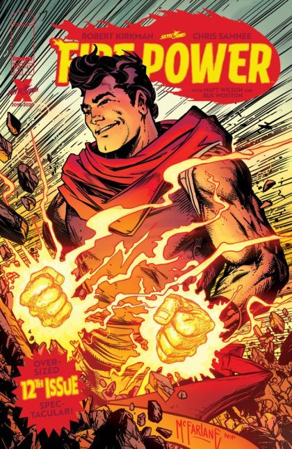 Fire Power #12E Variant Todd McFarlane Cover