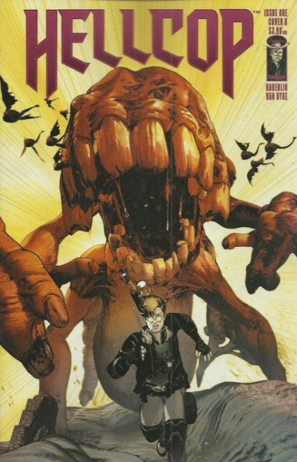 Hellcop, Vol. 2 #1B Variant Brian Haberlin & Geirrod Van Dyke Cover