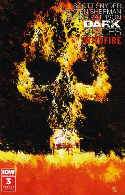 Dark Spaces: Wildfire #3B Andrea Sorrentino Cover