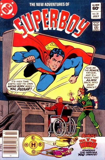The New Adventures of Superboy #31B Newsstand Edition