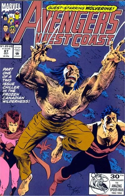 The West Coast Avengers, Vol. 2 #87A Direct Edition