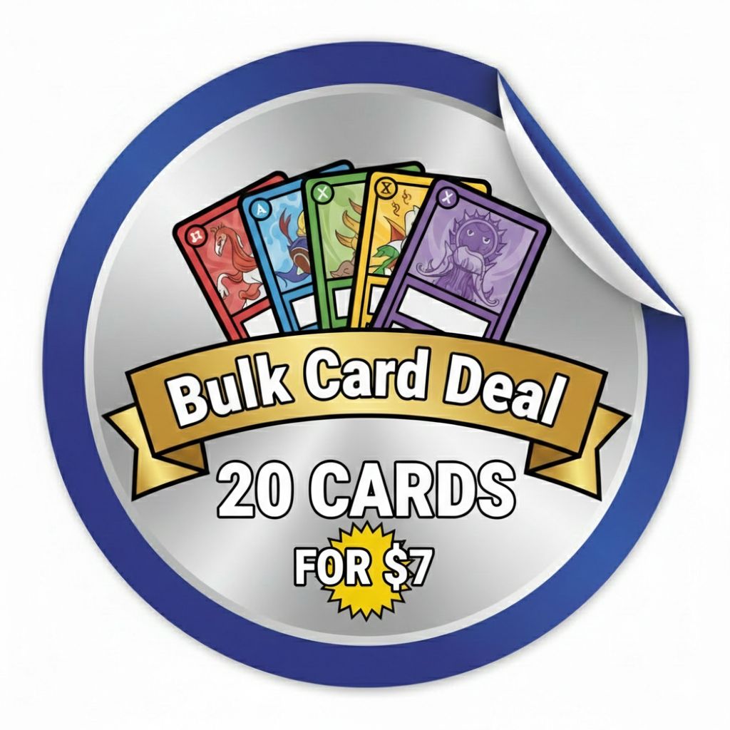 Bulk Card Deal - 20 Cards for $7