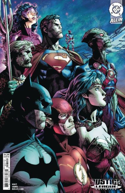 Justice League Unlimited, Vol. 2 #1B Jim Lee Variant
