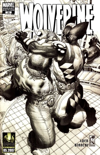 Wolverine, Vol. 3 #53B Black & White Edition