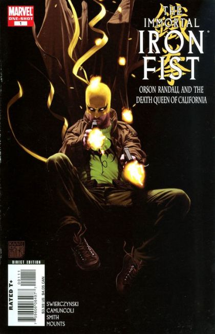 The Immortal Iron Fist: Orson Randall Death Queen #1A Kaare Andrews Regular