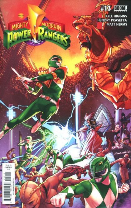 Mighty Morphin Power Rangers, Vol. 1 (Boom! Studios) #13A Jamal Campbell Regular