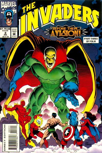 The Invaders, Vol. 2 #3A Direct Edition