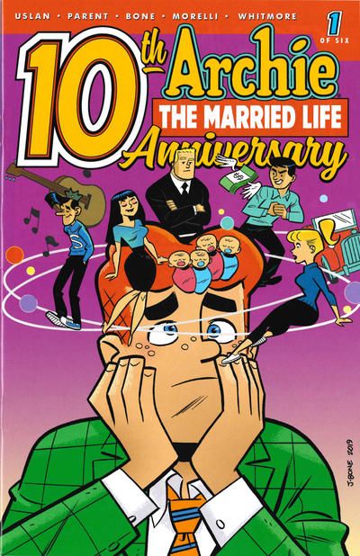 Archie: The Married Life 10 Years Later #1B J Bone Var Cover B
