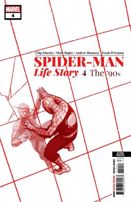 Spider-Man: Life Story #4C 2nd Printing Variant Mark Bagley Cover