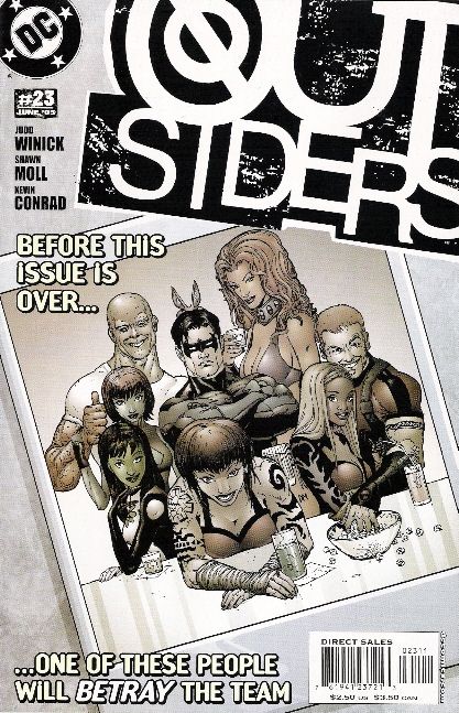 Outsiders, Vol. 3 #23A Direct Edition