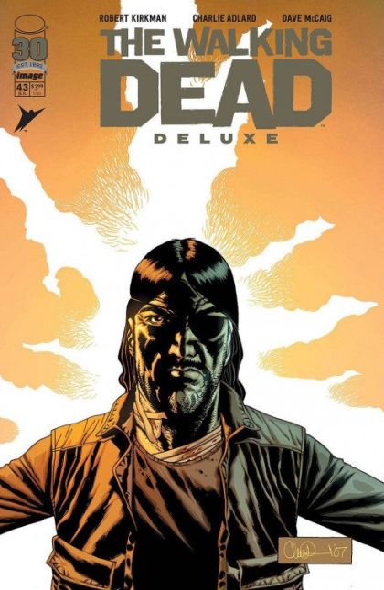 The Walking Dead Deluxe #43B Charlie Adlard & Dave McCaig Cover
