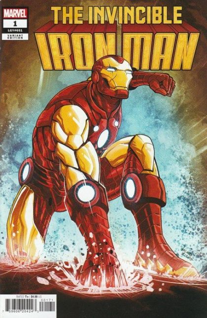 Invincible Iron Man, Vol. 4 #1G Luciano Vecchio Cover