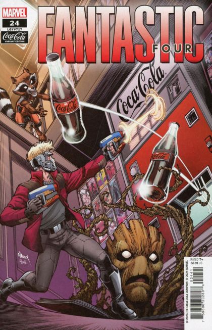 Fantastic Four, Vol. 7 #24D Todd Nauck Marvel & Coca-Cola Variant