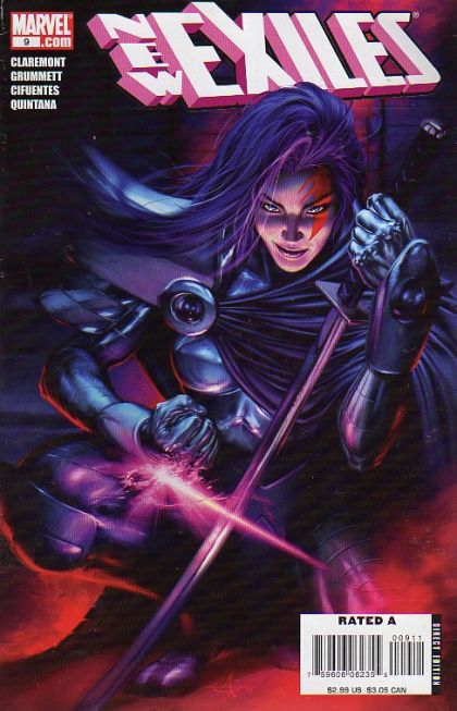New Exiles #9A Direct Edition