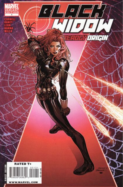 Black Widow: Deadly Origin #1C Tom Raney Variant Cover