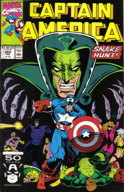 Captain America, Vol. 1 #382A Direct Edition