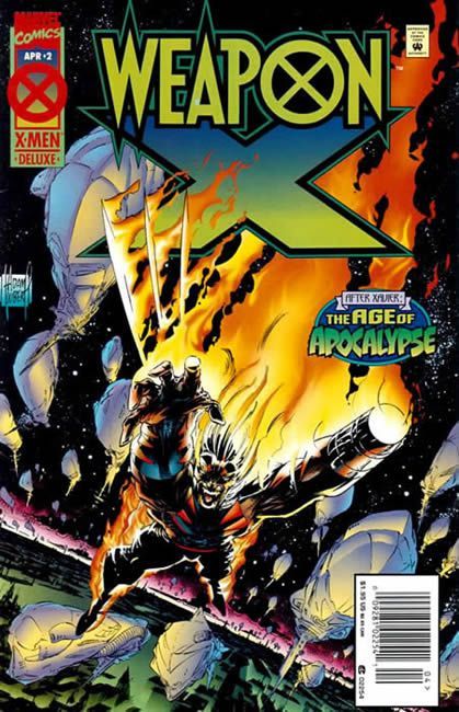 Weapon X, Vol. 1 #2B Newsstand Edition
