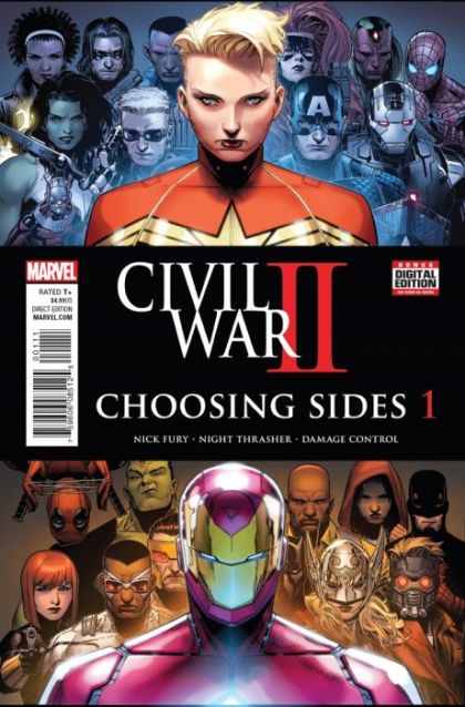 Civil War II: Choosing Sides #1A Regular Jim Cheung Cover