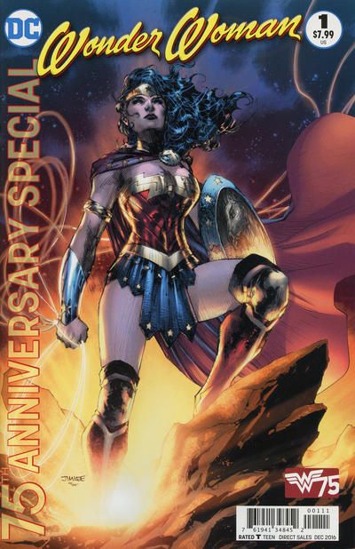 Wonder Woman 75th Anniversary Special #1A Regular Jim Lee Cover
