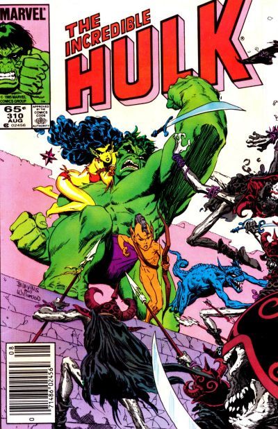 The Incredible Hulk, Vol. 1 #310B Newsstand Edition