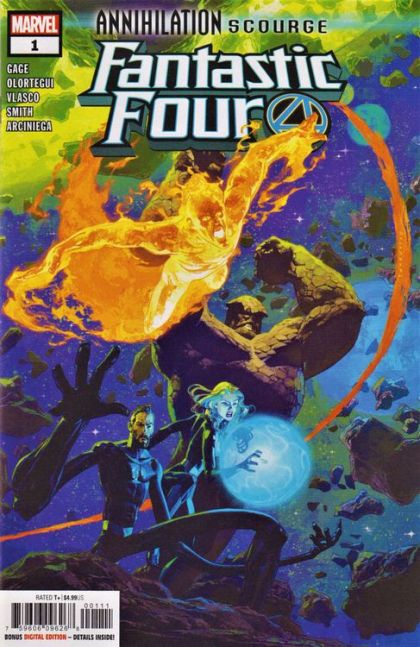 Annihilation - Scourge: Fantastic Four #1A Regular Josemaria Casanovas Cover