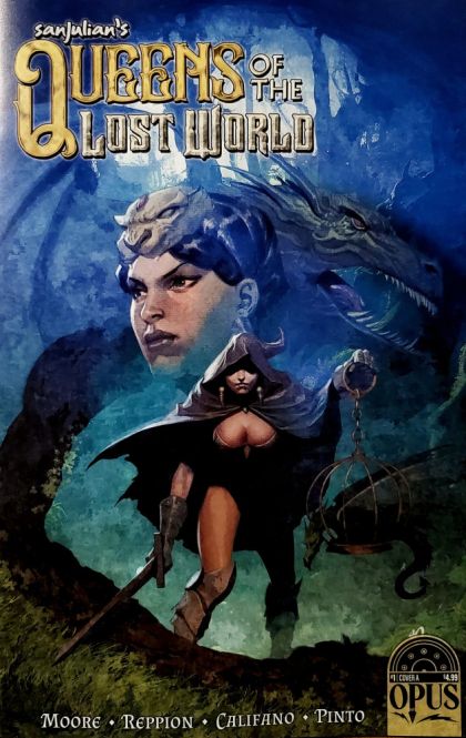 Sanjulian's: Queens of the Lost World #1A Ariel Olivetti Regular