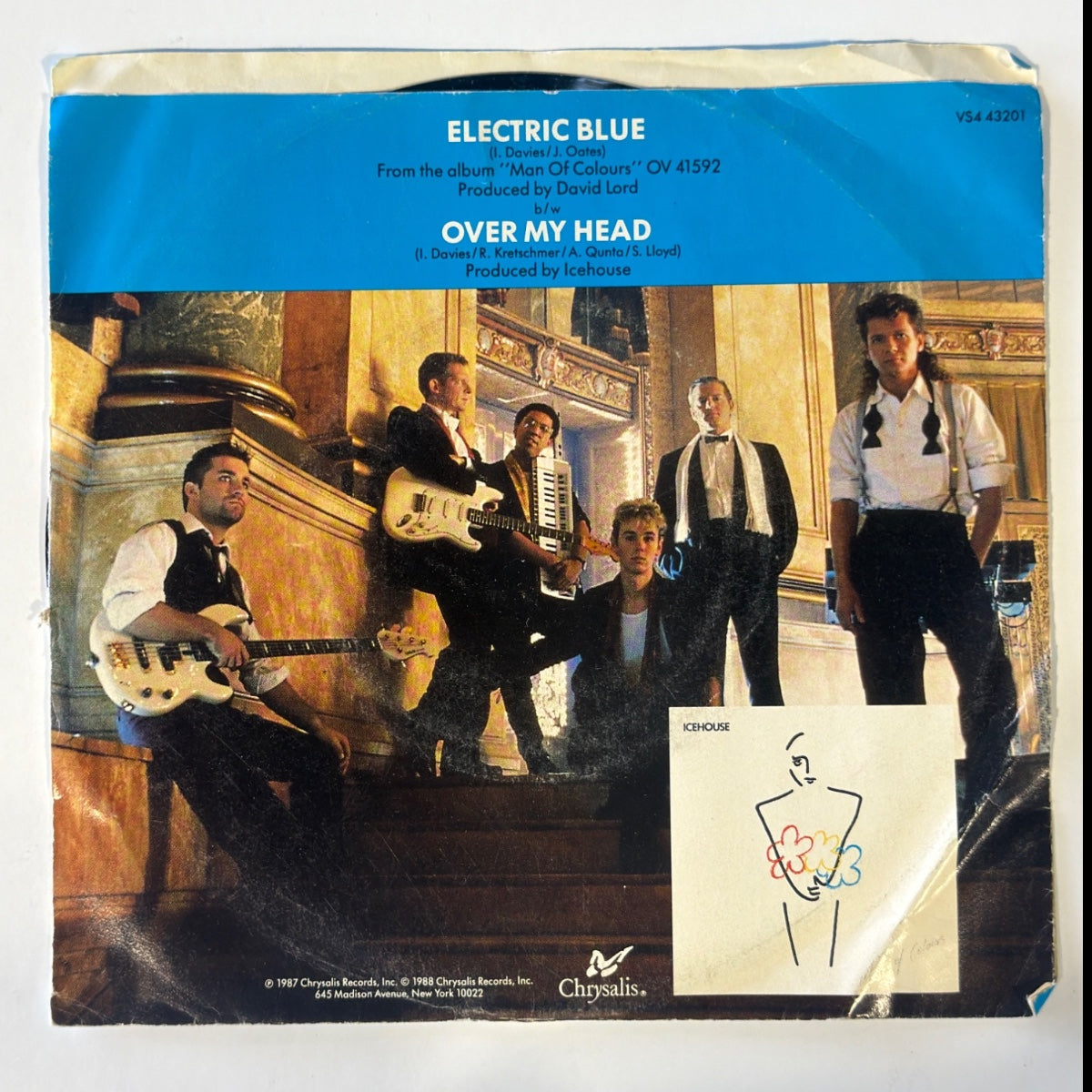 Icehouse - Electric Blue (1988) - Vinyl
