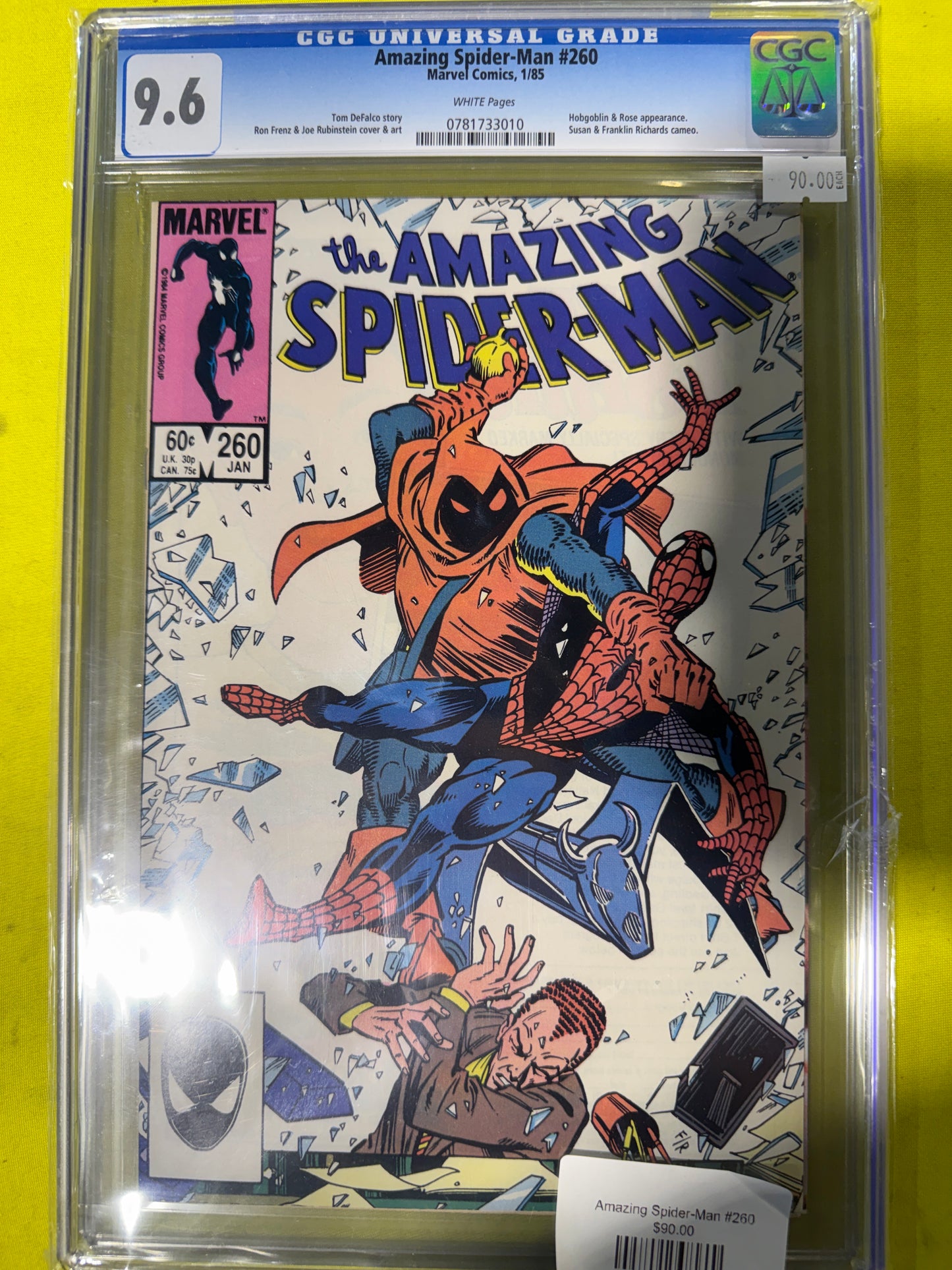 Amazing Spider-Man #260 CGC 9.6