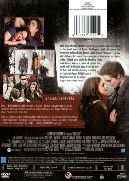 Twilight (2008) Two Disc Special Edition - DVD