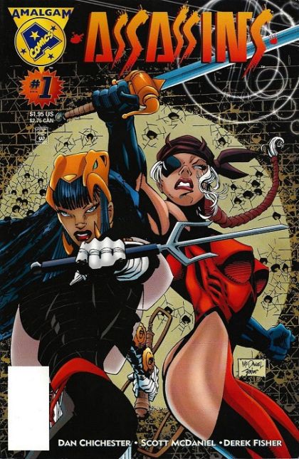 Assassins #1B Blank UPC Box