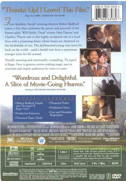 The Legend of Bagger Vance (2000) - DVD