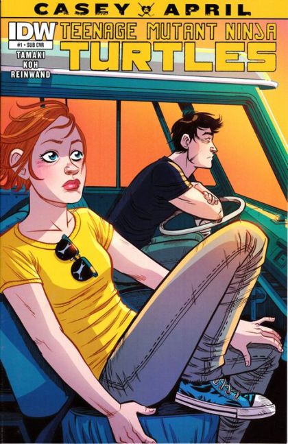 Teenage Mutant Ninja Turtles: Casey & April #1SUB Subscription Variant