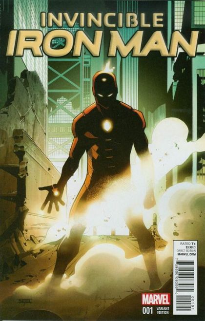 Invincible Iron Man, Vol. 2 #1P Mahmud Asrar Young Guns Variant Cover