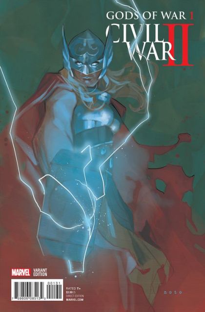 Civil War II: Gods Of War #1C Phil Noto Incentive Character Variant Cover