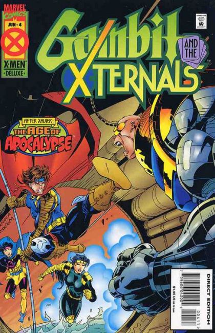 Gambit and the X-Ternals #4A Direct Edition