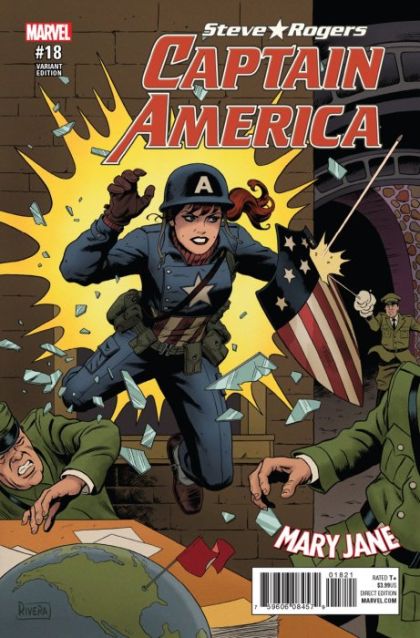 Captain America: Steve Rogers #18B Variant Paolo Rivera Mary Jane Cover