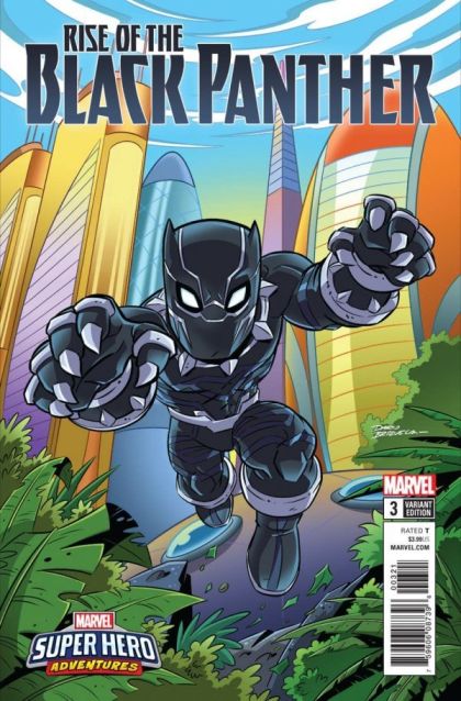 Rise of the Black Panther #3B Variant Dario Brizuela Marvel Super Heroes Adventures Cover