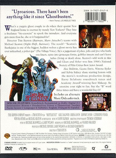 Beetlejuice (1988) - DVD