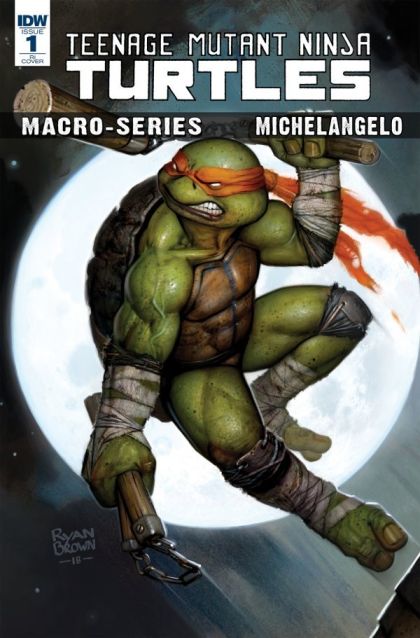 Teenage Mutant Ninja Turtles Macro-Series #2C 1:10 Cover Brown