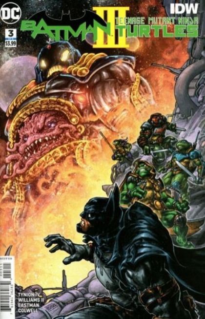 Batman / Teenage Mutant Ninja Turtles III #3A Regular Freddie E. Williams II Cover
