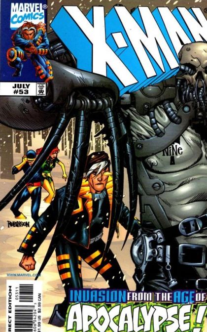 X-Man #53B Newsstand Edition
