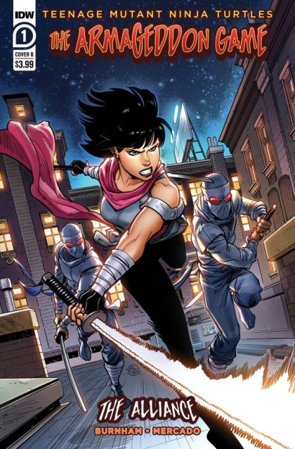 Teenage Mutant Ninja Turtles: The Armageddon Game - The Alliance #1B Ariel Medel Variant