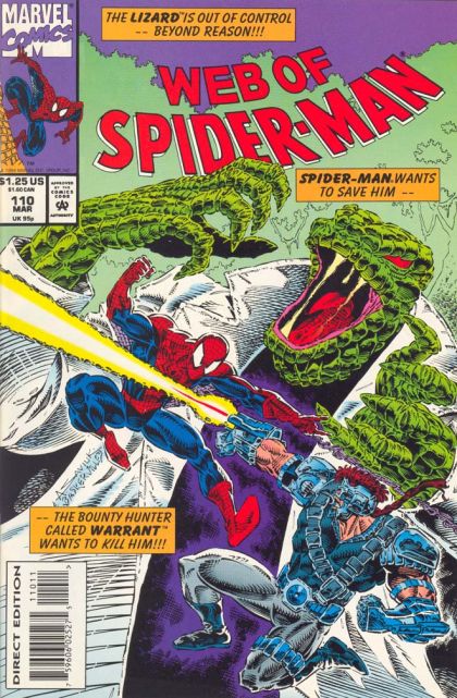 Web of Spider-Man, Vol. 1 #110A Direct Edition
