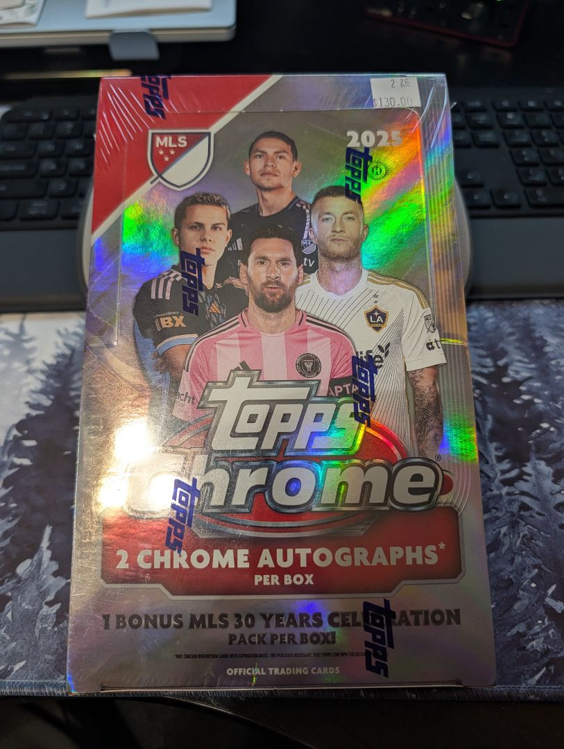 MLS Topps Chrome Hobby Box