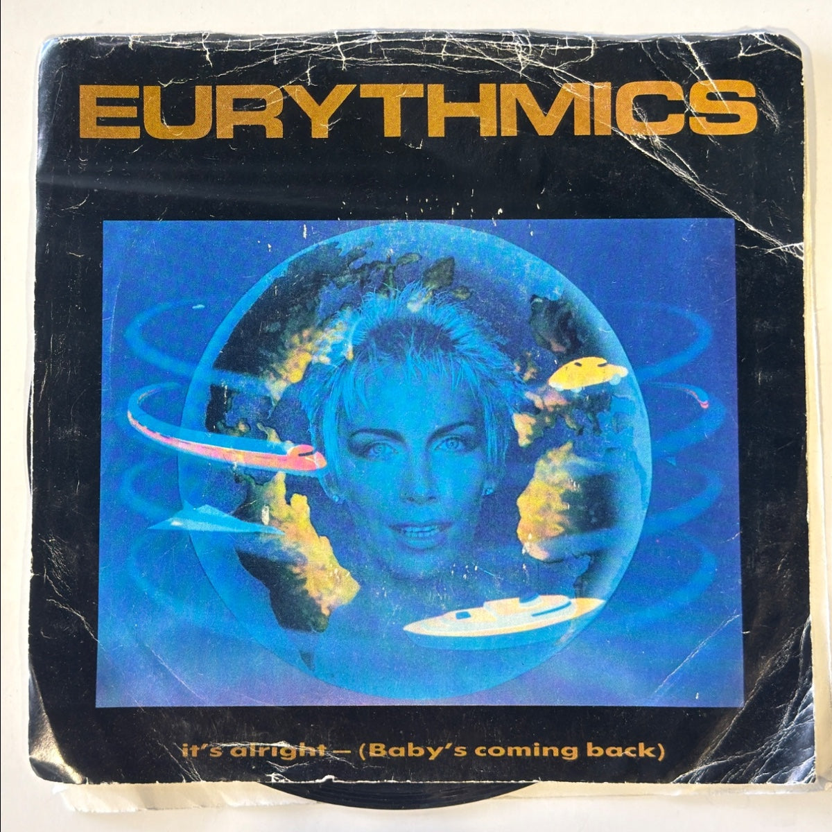 EURYTHMICS - it's alright - (Baby's coming back) (1985) - Vinyl