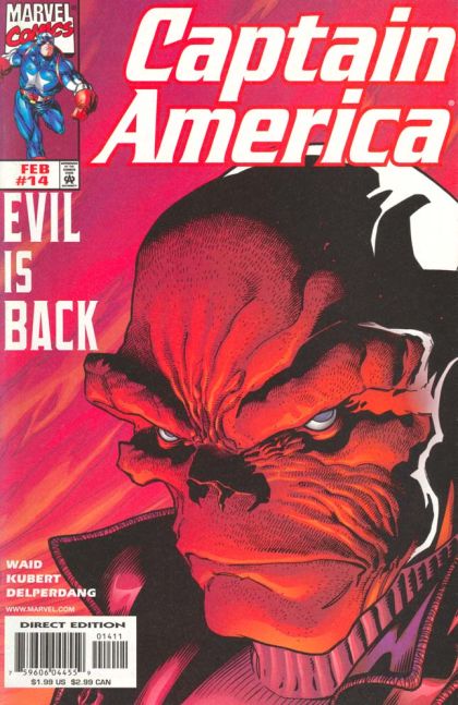 Captain America, Vol. 3 #14A Direct Edition