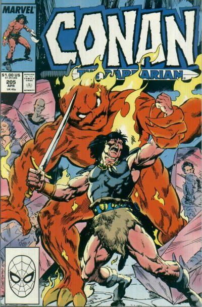 Conan the Barbarian, Vol. 1 #205A Direct Edition