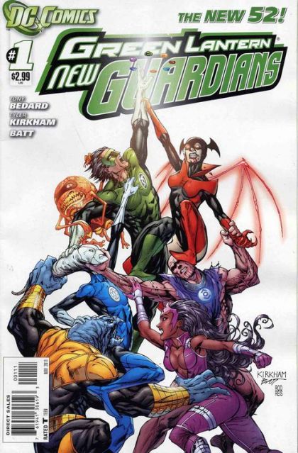 Green Lantern: New Guardians #1A Tyler Kirkham Regular