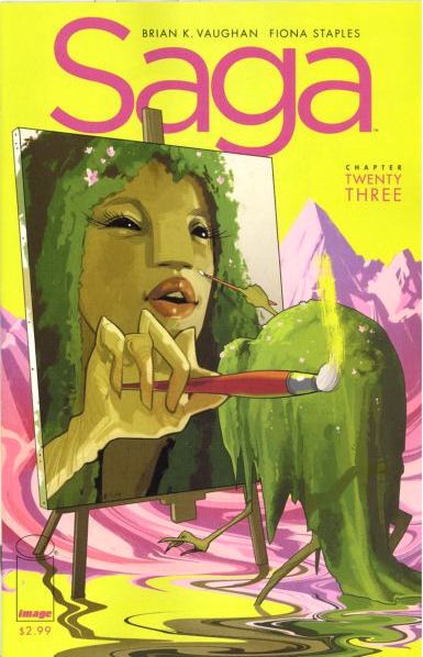 Saga #23 Fiona Staples Regular Cover