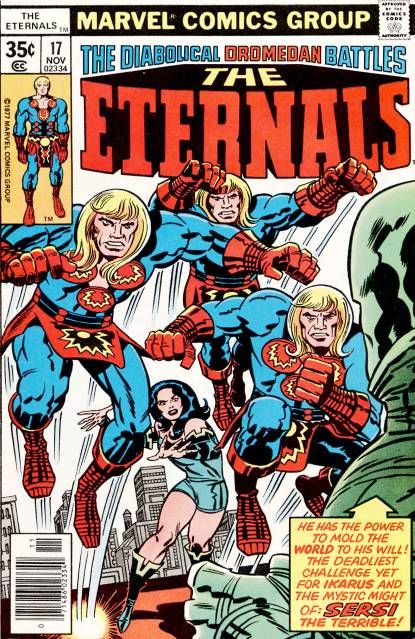 Eternals, Vol. 1 #17B Newsstand Edition